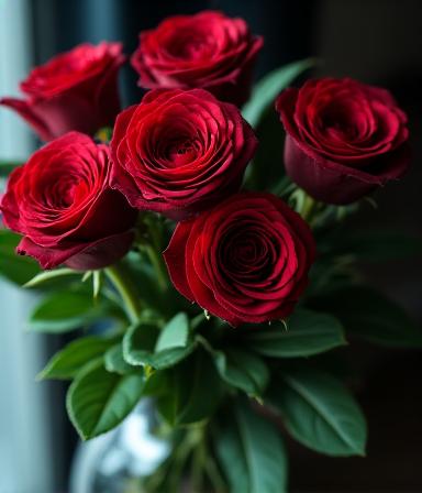 Bouquet romantico rose rosse